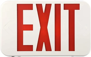 Spectsun 1 PACK LED Red & Green Letter Exit Sign -Double Face UL Certified Exit - Picture 1 of 6
