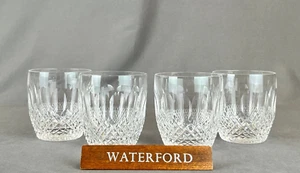 4 vasos cortos Waterford Crystal COLLEEN 3 1/2” - 9 OZ antiguos: COMO NUEVOS - Imagen 1 de 8