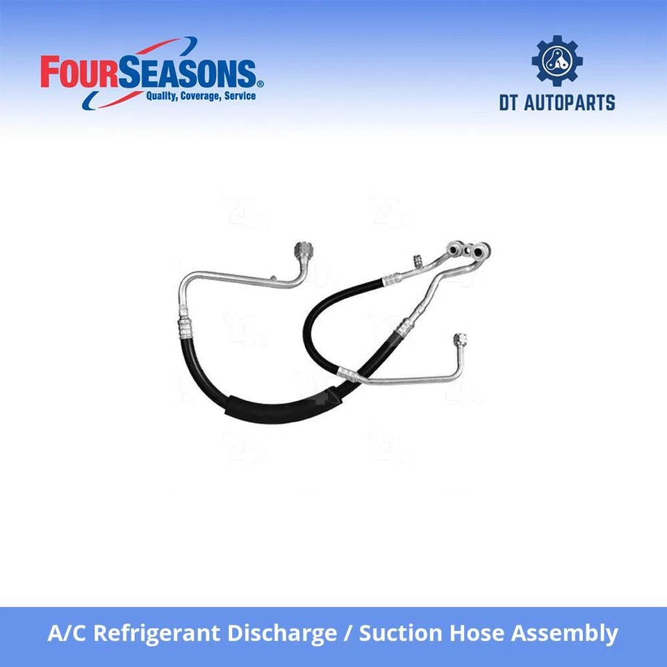 Conjunto de manguera de línea de descarga/aspiración para Chevrolet K1500 Suburban 1994-95 4 estaciones Foto 1 de 4