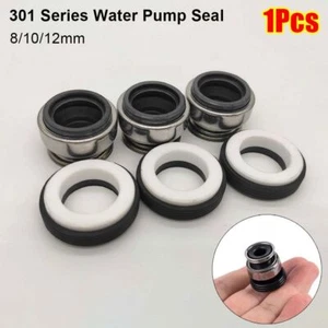 1Pcs 8/10/12mm Mechanical Shaft Seal Circulation Pump Seal Fit 8mm 10mm 12mm - Picture 1 of 15