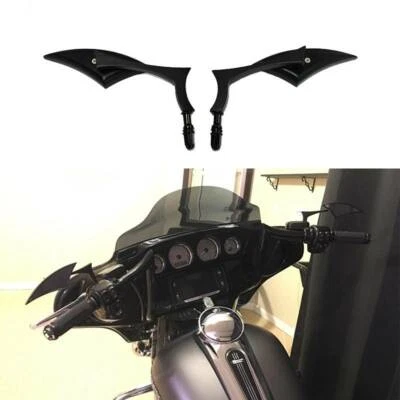 Blade Motorcycle Mirrors For Harley Davidson Road Glide Road King Street Glide A - Image 1 of 4