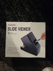 Visor de diapositivas Rybozen 35 mm LED luz diurna aumento AA escritorio alimentado por batería - Imagen 1 de 1
