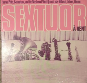 Pittel/Westwood Wood Quintet: Milhaud/Dubois Sextuor A Vent Vinyl LP '78 Crystal - Picture 1 of 2