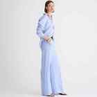 Madewell Wide-leg essential pant in linen French Blue 6