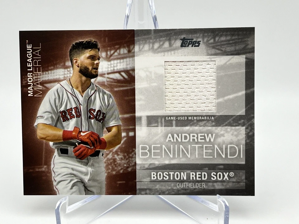 2020 Topps Major League Material Andrew Benintendi #MLM-AB - Image 1 of 4