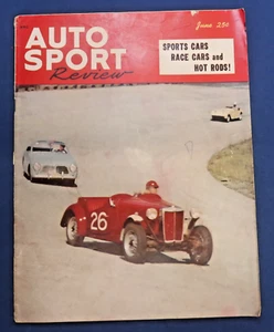 Vintage June 1952 AUTO SPORT REVIEW MAGAZINE - Bild 1 von 6