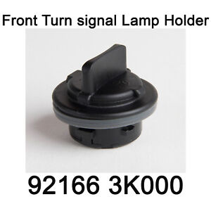 New OEM 92166 3K000 Bulb Holder Assembly Front Turn Signal Lamp for Hyundai Kia