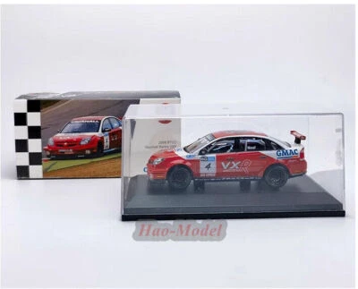 1/43 OXFORD Vauxhall 2008 BTCC 4# Alloy Diecast Model Car Display Kids Gifts Red - Image 1 of 4