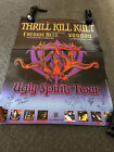 My Life With The Thrill Kill Kult Ugly Spirit Tour Poster Autographed