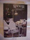Wicker Furniture, Styles And Prices By Swedberg  (1983) Care Of. How To Repair