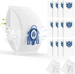 12 Pack 3D Airclean GN Vacuum Bags Compatible with Miele Classic C1, Complete C1 - Picture 1 of 8
