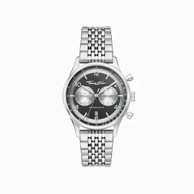 Thomas Sabo Men's Rebel at Heart Stainless Steel Watch WA0375-201-203 - Image 1 of 4
