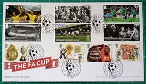 2022 The FA Cup ALL 10 on FDC Tallents House Edinburgh Postmark - Picture 1 of 2