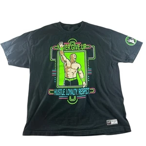 WWE John Cena Grafik Shirt Herren XL schwarz Hustle Loyalty Respect You Cant See Me - Bild 1 von 10