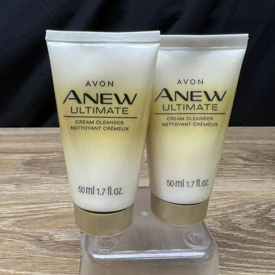 Lot Of 2 AVON ANEW ULTIMATE CREAM Cleanser TRAVEL SIZE 1.7 FL. oz - Image 1 of 3