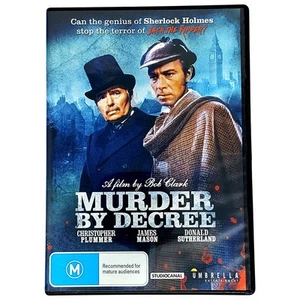 Murder by Decree - 1979 - R4 DVD - Christopher Plummer James Mason Sutherland - Picture 1 of 3