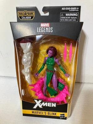 Figura de acción Marvel Legends Blink X-Men Caliban BAF Hasbro 6" Foto 1 de 4