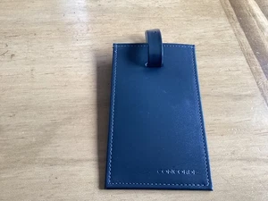 British Airways Concorde handgenähter Leder Kofferanhänger von W A Goold um 2000 - Bild 1 von 6