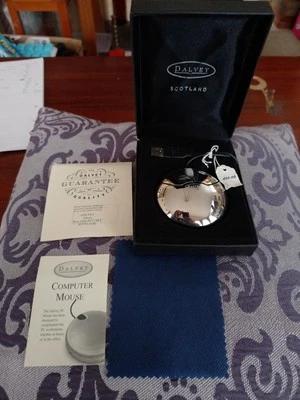Dalvey Scotland Silver Travel Optical Mouse Boxed  - Image 1 of 2