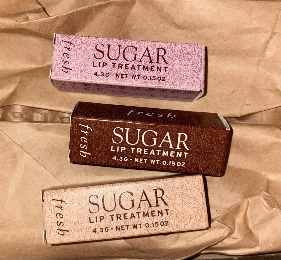 Bálsamo labial Fresh Sugar tratamiento hidratante (tú eliges) nuevo en caja tamaño completo 0,15 oz / 4,3 g Foto 1 de 2