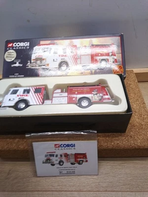 Corgi 52204 E-One Rescue Fire Truck for Washington DC,  Diecast Model 1:50 Scale - Image 1 of 4