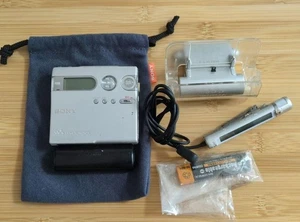 Sony MZ-N910 MD Walkman MiniDisc Recorder Player with Remote - Tested silver - Picture 1 of 7