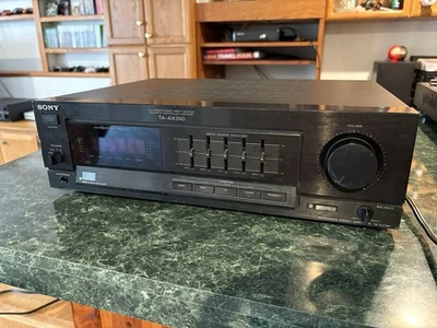 Sony TA-AX 390 Integrated Stereo Amplifier 5 Band Equalizer ￼ - Image 1 of 4
