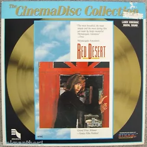 RED DESERT ~ IL DESERTO ROSSO Antonioni Monica Vitti Italian English Laserdisc - Picture 1 of 6