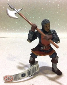 BULLYLAND BULLY CAVALIERE MEDIEVALE KNIGHT CON ALABARDA WITH HALBERD 80788 - Imagen 1 de 1