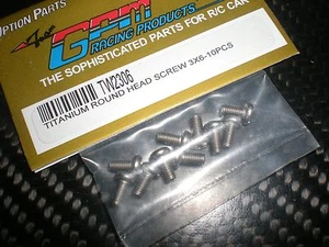 GPM TW2306 Vis TITANE à métaux cruciforme 3x6 mm, tête ronde "titane" - Picture 1 of 1