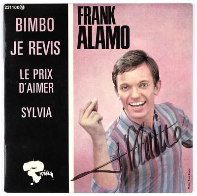 FRANK ALAMO - Bimbo - 1965 France EP 45 tours signé / signed - Photo 1/4