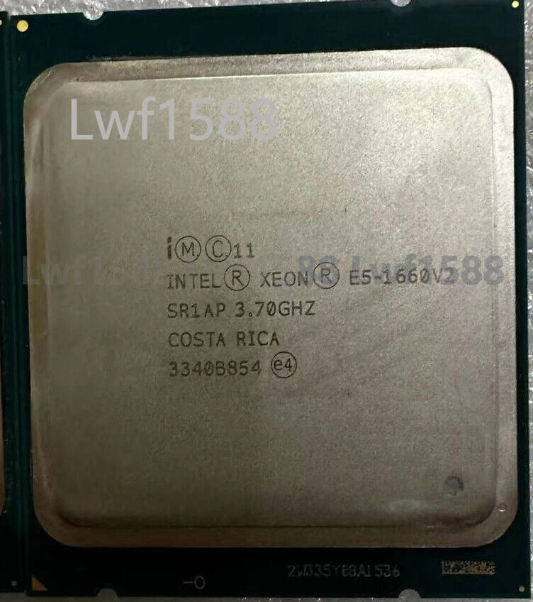 Intel Xeon E5-1660 V2 3.70GHz 6-core 130W LGA2011 SR1AP CPU processor 1660v2 - Image 1 of 1