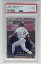 1998 DONRUSS COLLECTIONS TONY GWYNN DONRUSS #22 PSA 9 (POP 1)