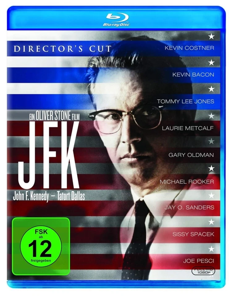 JFK - Tatort Dallas [Director's Cut](1991)[Blu-ray/Neu/OVP] Kevin Costner, Olive - Bild 1 von 3