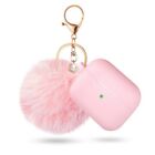 Keychain Apple With Cute AirPods Pompom Case Case Airpods Cover Cover Pro Case