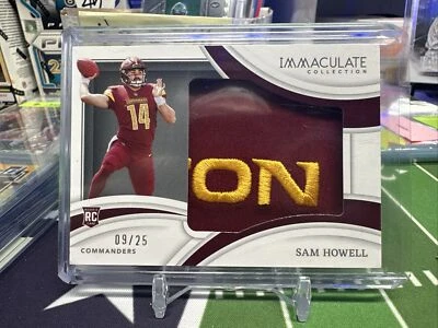 2022 Immaculate Letter Patch /25 Sam Howell - Image 1 of 2