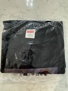 Supreme Snow White Tee T-Shirt Black Size Large FW24 New Sealed - Bild 1 von 6