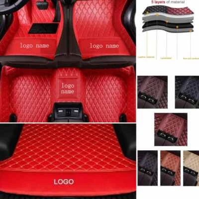 Fit For Volvo All Models Car Floor Mats Luxury Carpets Interior Accessories Auto - Image 1 of 4