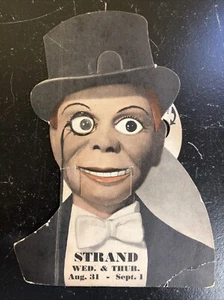 30’s Charlie McCarthy/Edgar Bergen Universal Pictures Strand Theater Sunbury Pa - Picture 1 of 13