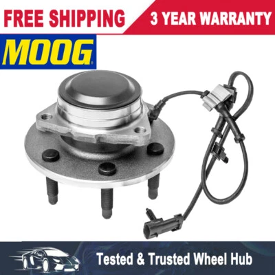 MOOG Wheel Hub Bearing Front For  GMC Sierra 1500 Yukon Chevrolet Silverado 1500 - Image 1 of 4