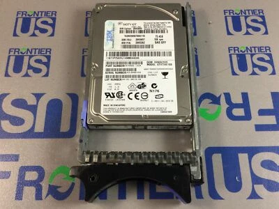 IBM 73.4GB 10K SAS 2.5" Hot-Swap Hard Disk Drive 26K5655 - Image 1 of 2