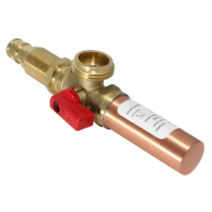 Válvula de retención de martillos de agua XFITTING 10 piezas, 1/2" Pex A x 3/4" MHT, roja - Imagen 1 de 4