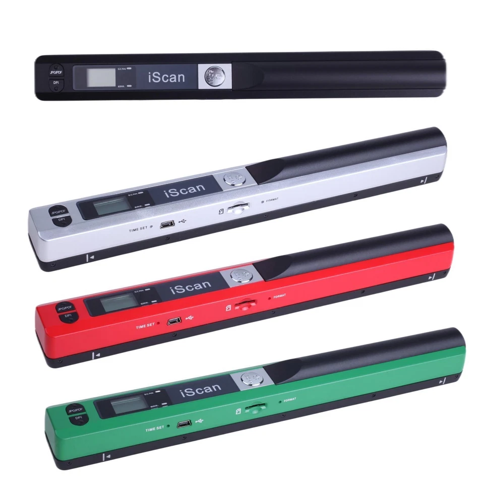 Handheld Portable Scanner for Photo Picture Books 300/600/900DPI Compact - Image 1 of 1