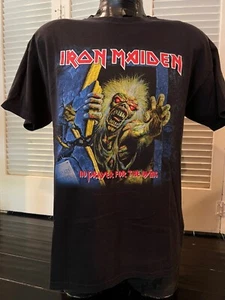 Vintage 2005 Iron Maiden No Prayer Promo Shirt Größe Large/XL Rock Metal - Bild 1 von 5