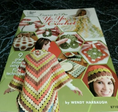 Y29 ANNIE'S ATTIC 2010, LEARN TO DO YO-YO CROCHET PATTERN LEAFLET - 9 DESIGNS - Image 1 of 4