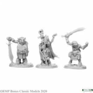 Reaper 77713: GOBLIN ELITES (3) Dark Heaven Bones Kunststoff Miniatur - Bild 1 von 3