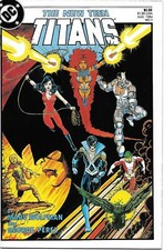 The New Teen Titans #1 (1984) NM+ 9.6 w/ white pages. Perez cover and art.
