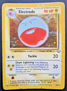 Pokemon Card Electrode 2/64 Holo Rare Jungle Original 1999 WOTC - Picture 1 of 9