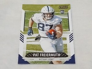 Pat Freiermuth 2021 Score Rookie Card #323 Base Set Steelers Penn State