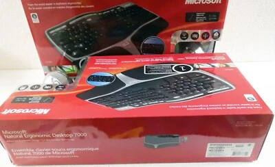 Microsoft Natural Wireless Ergonomic Keyboard 7000 - FRENCH VERSION  - Image 1 of 4